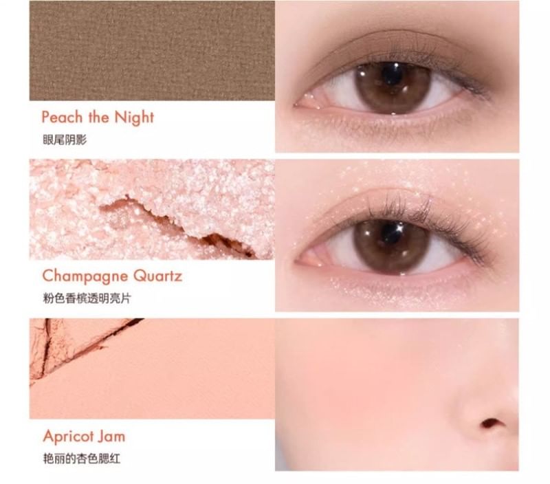 6 Shade Eyeshadow Palette - #01 Apricot Mood mySite