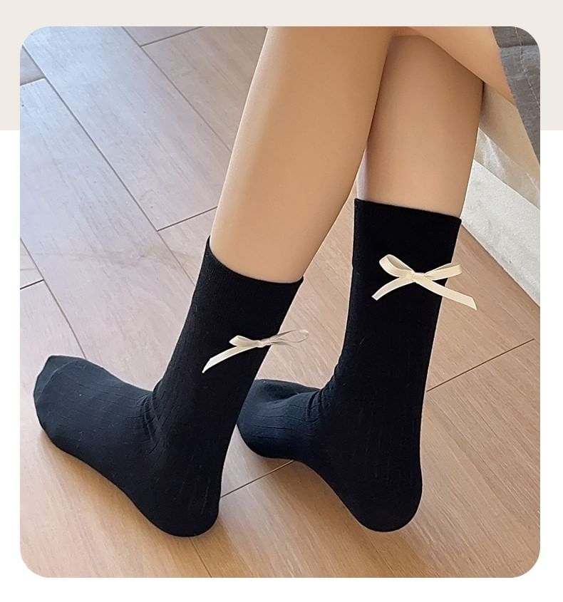 Bow Socks Set SpreePicky