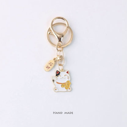 Japanese Lucky-Cat Bag Charm / Key Ring SpreePicky