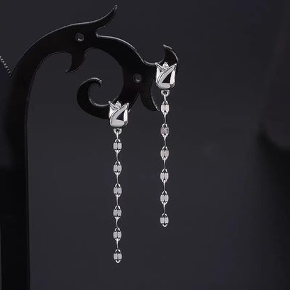 Rose Alloy Dangle Earring mySite