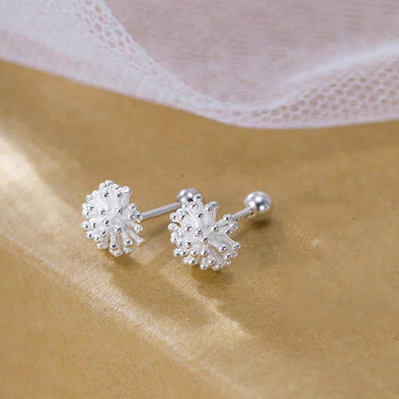 Dandelions Alloy Barbell Earring (Various Designs) mySite