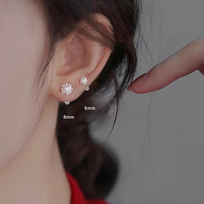 Dandelions Alloy Barbell Earring (Various Designs) mySite