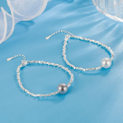 Faux Pearl Alloy Bracelet mySite