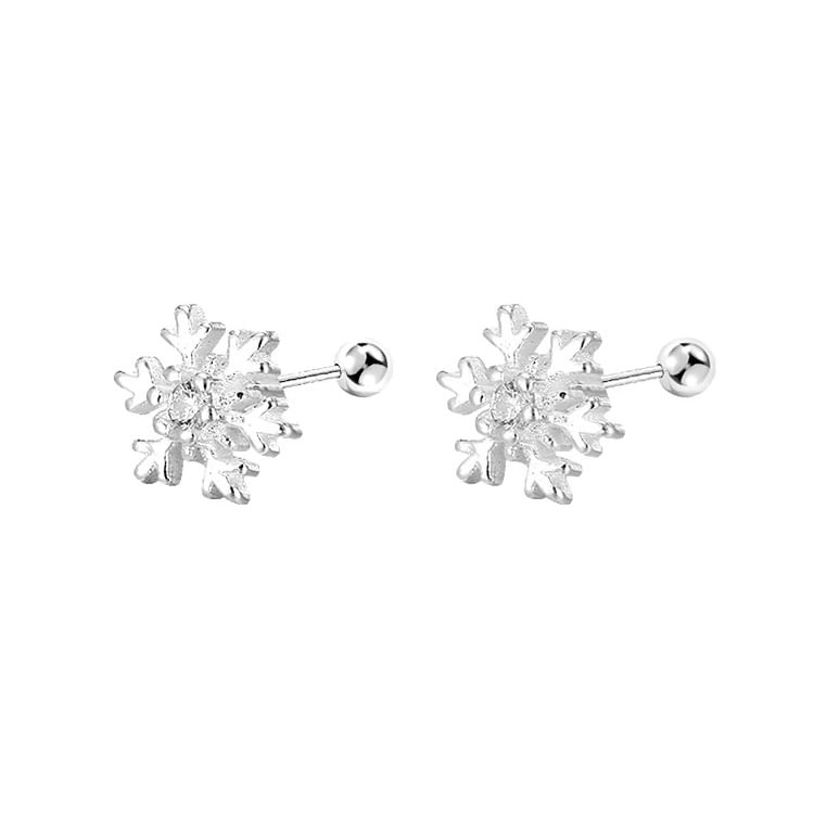 Snowflake Alloy Stud Earring mySite