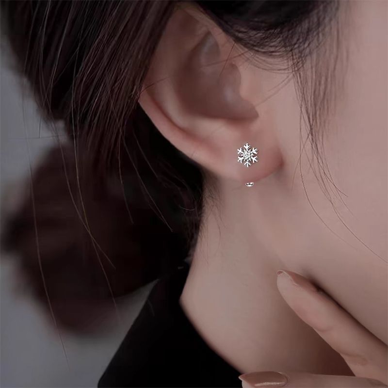 Snowflake Alloy Stud Earring mySite