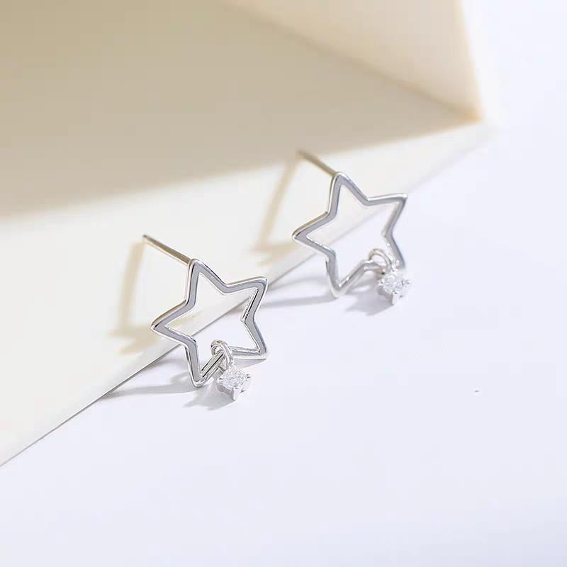 Star Alloy Drop Earring mySite