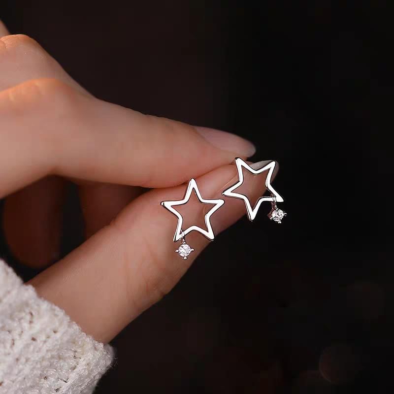 Star Alloy Drop Earring mySite