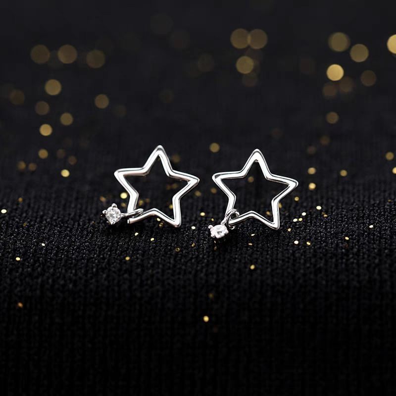 Star Alloy Drop Earring mySite