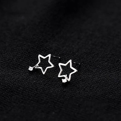 Star Alloy Drop Earring mySite