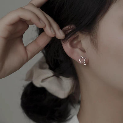 Star Alloy Drop Earring mySite