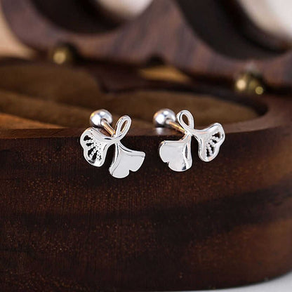 Leaf Alloy Stud Earring mySite