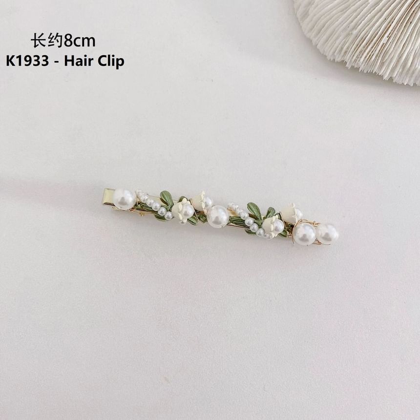 Flower Faux Pearl Hair Claw / Headband / Hair Clip / Necklace / Bracelet SpreePicky