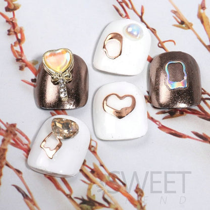 Metallic Nail Art Stickers SpreePicky