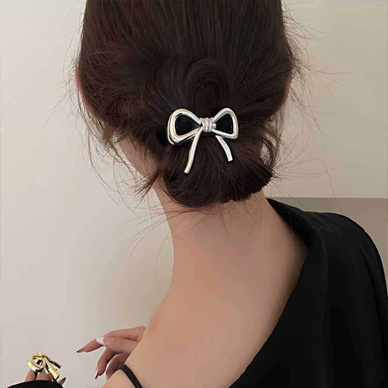 Bow Alloy Hair Tie SpreePicky