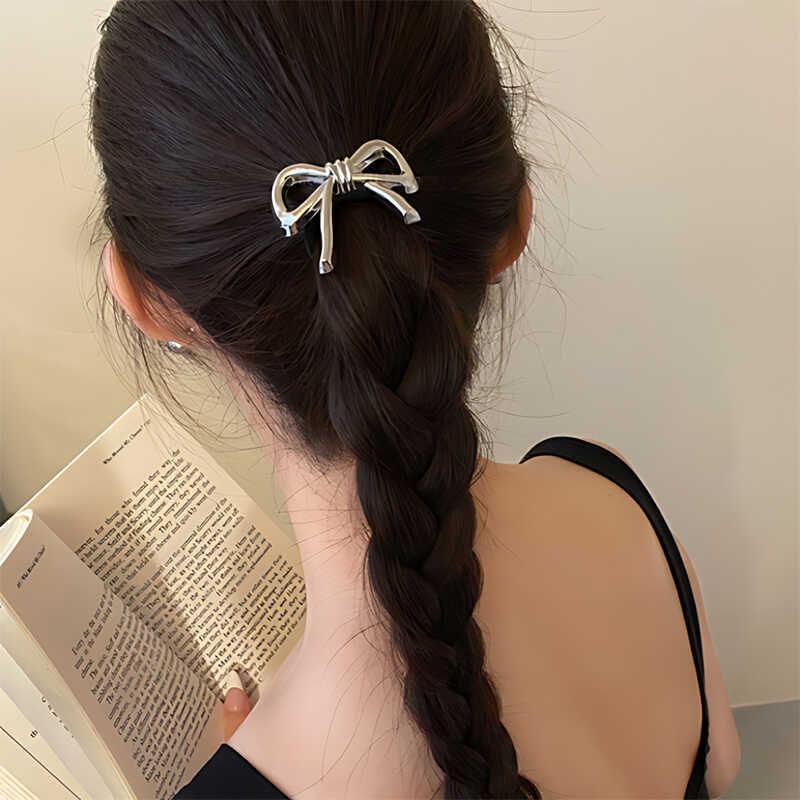 Bow Alloy Hair Tie SpreePicky