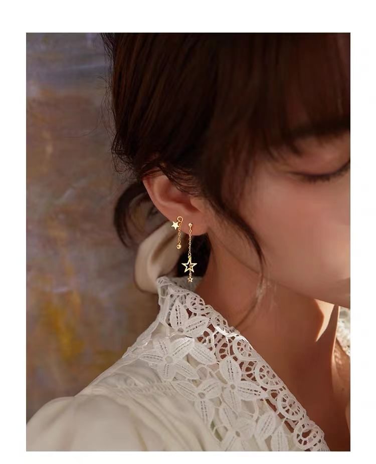 Star Drop Earring SpreePicky