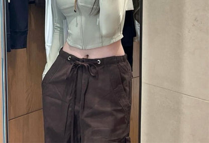 High Waist Wide Leg Cargo Pants (Various Designs) SpreePicky