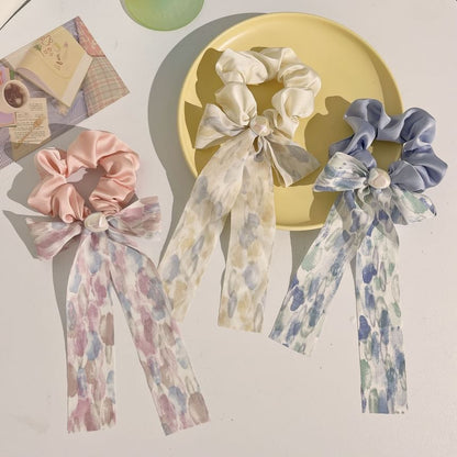 Tie Dye Bow Scrunchie mySite