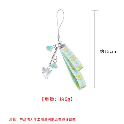 Floral Strap Keyring / Phone Charm (Various Designs) SpreePicky