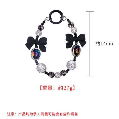 Bow Rhinestone Resin Bag Charm (Various Designs) SpreePicky