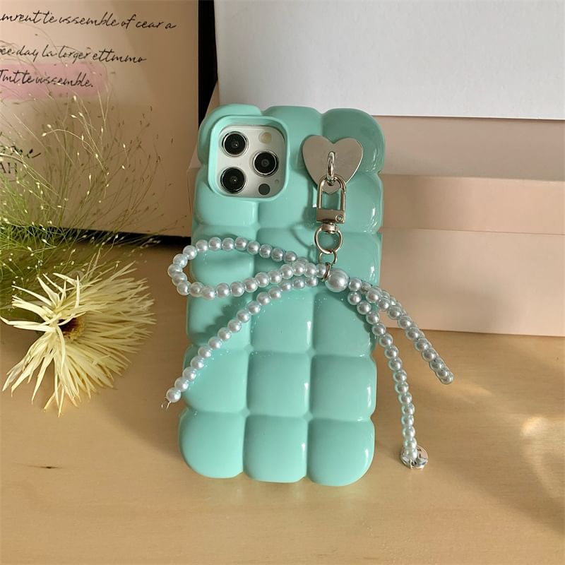 Bow Phone Case - iPhone 15 Pro Max / 15 Pro / 15 Plus / 15 / 14 Pro Max / 14 Pro / 14 Plus / 14 / 13 Pro Max / 13 Pro / 13 / 13 mini / 12 Pro Max / 12 Pro / 12 / 12 mini / 11 Pro Max / 11 Pro / 11 SpreePicky