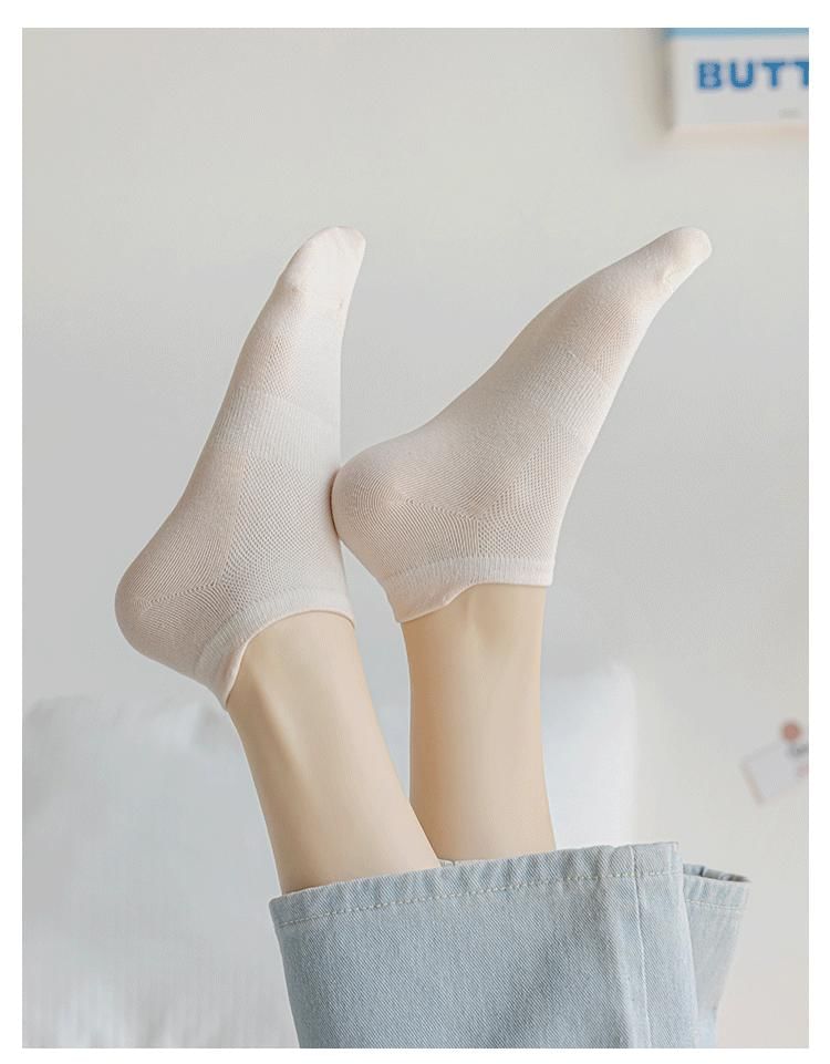 Plain Ankle Socks Set SpreePicky