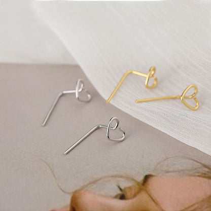 Heart Alloy Ear Jacket mySite