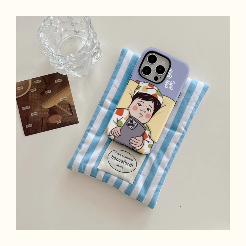 Cartoon Phone Case - iPhone 15 Pro Max / 15 Pro / 15 Plus / 15 / 14 Pro Max / 14 Pro / 14 Plus / 14 / 13 Pro Max / 13 Pro / 13 / 13 mini / 12 Pro Max / 12 Pro / 12 / 12 mini / 11 Pro Max / 11 Pro / 11 SpreePicky