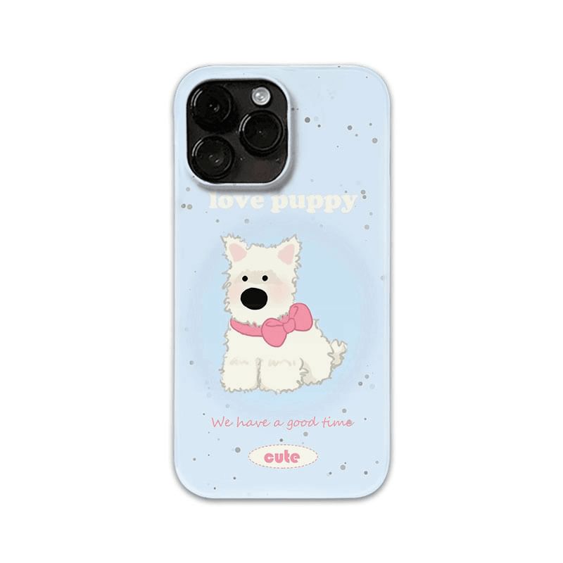 Dog Phone Case - iPhone 15 Pro Max / 15 Pro / 15 Plus / 15 / 14 Pro Max / 14 Pro / 14 Plus / 14 / 13 Pro Max / 13 Pro / 13 / 13 mini / 12 Pro Max / 12 Pro / 12 / 12 mini / 11 Pro Max / 11 Pro / 11 SpreePicky