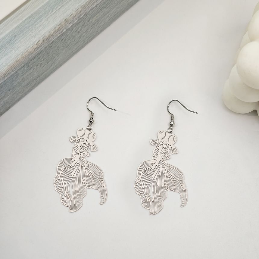 Goldfish Drop Hook Earring SpreePicky