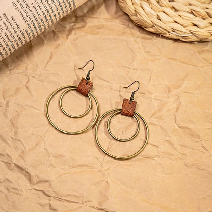 Metal Drop Hook Earring SpreePicky