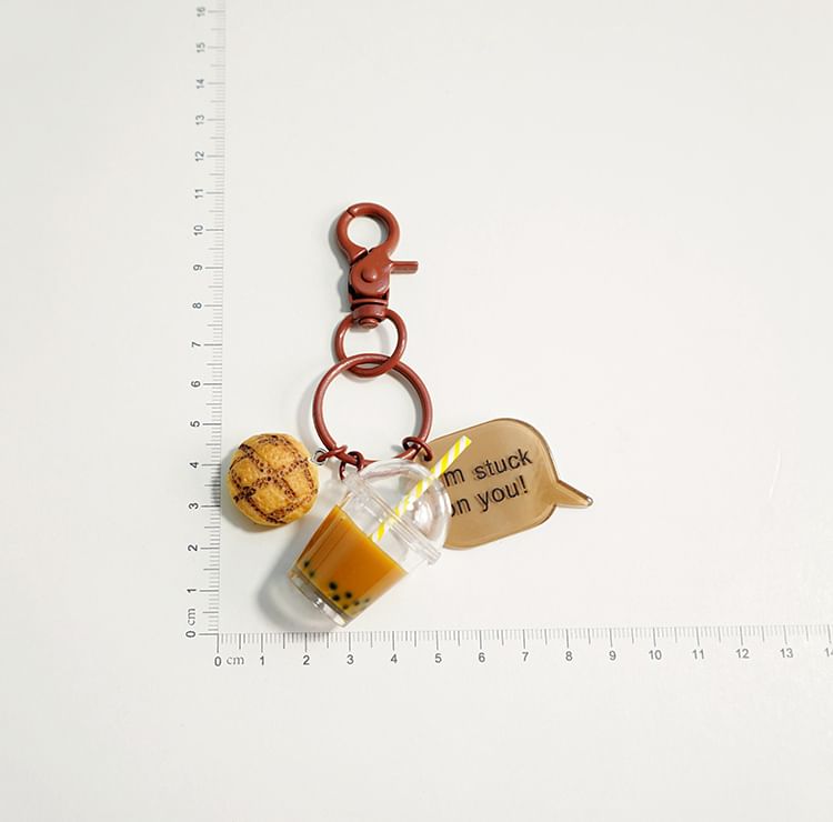 Bubble Milk-Tea Bag Charm / Key Ring SpreePicky