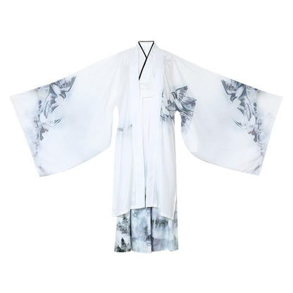 Eagle Print Hanfu Robe / Long SpreePicky