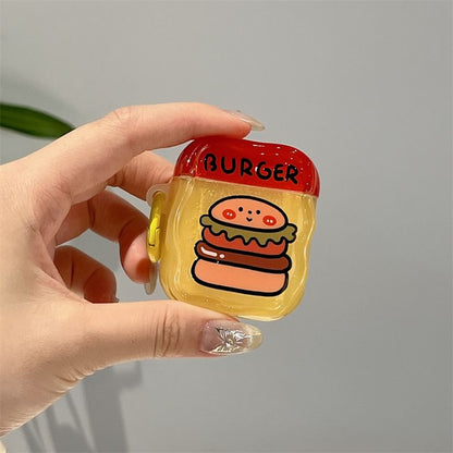 Burger French Fries Tomato Banana Airpods / Pro Earphone Case Skin SpreePicky