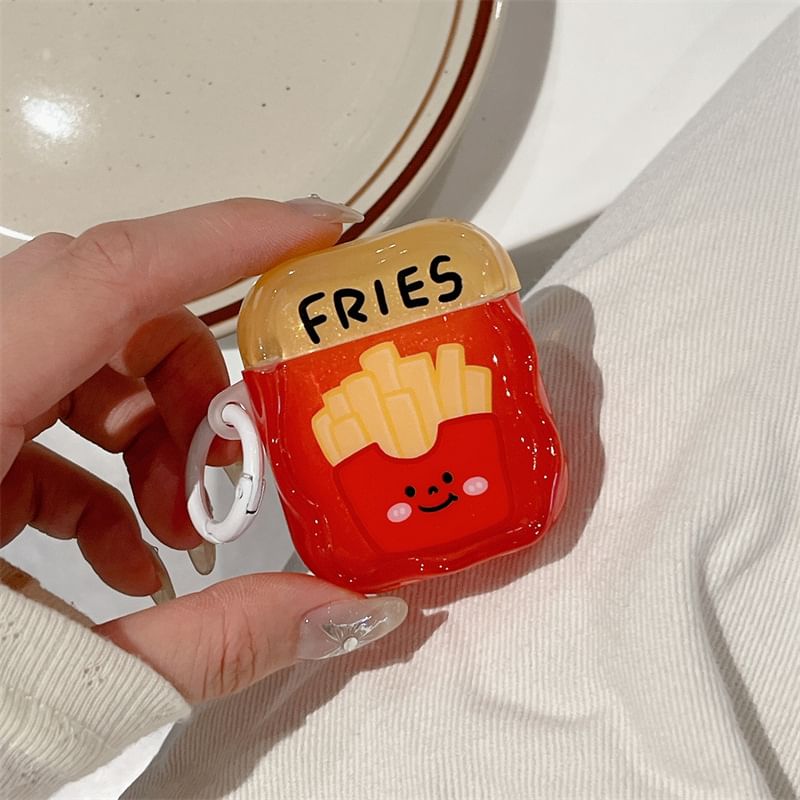 Burger French Fries Tomato Banana Airpods / Pro Earphone Case Skin SpreePicky