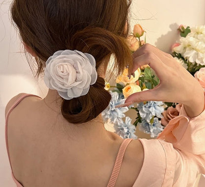 Floral Mesh Scrunchie SpreePicky