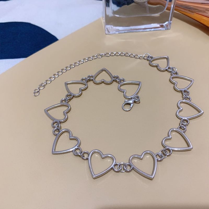 Heart Choker Necklace mySite