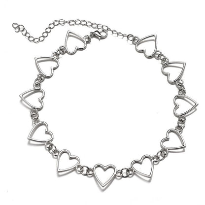 Heart Choker Necklace mySite