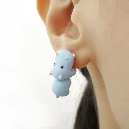 Cartoon-Animal Earrings mySite