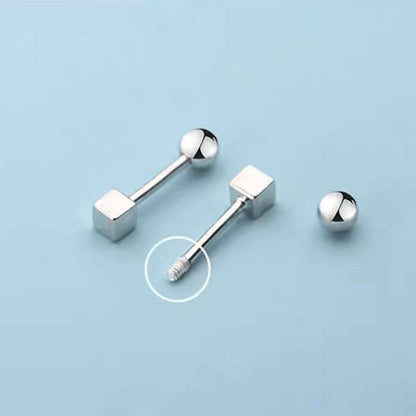 Cube Ear Stud mySite