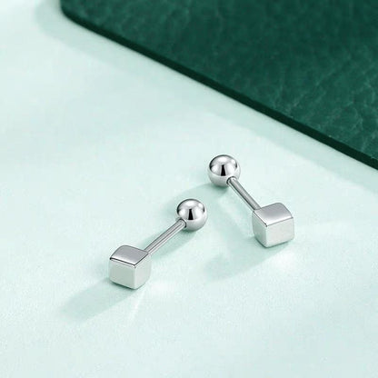 Cube Ear Stud mySite