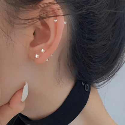 Cube Ear Stud mySite