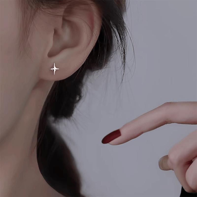 Star Ear Stud / Threader Earring mySite