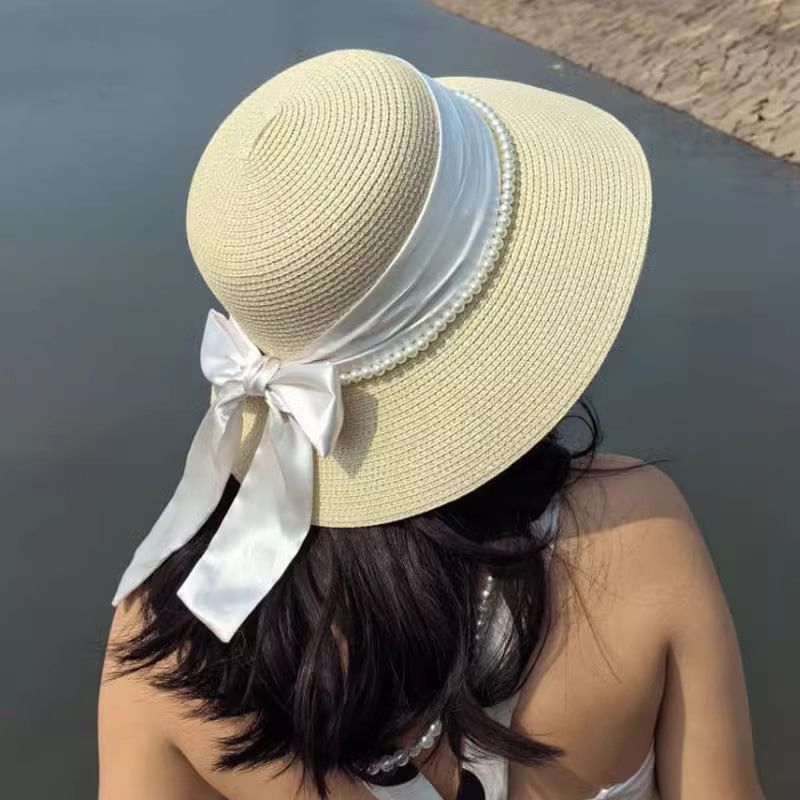 Bow Straw Hat SpreePicky