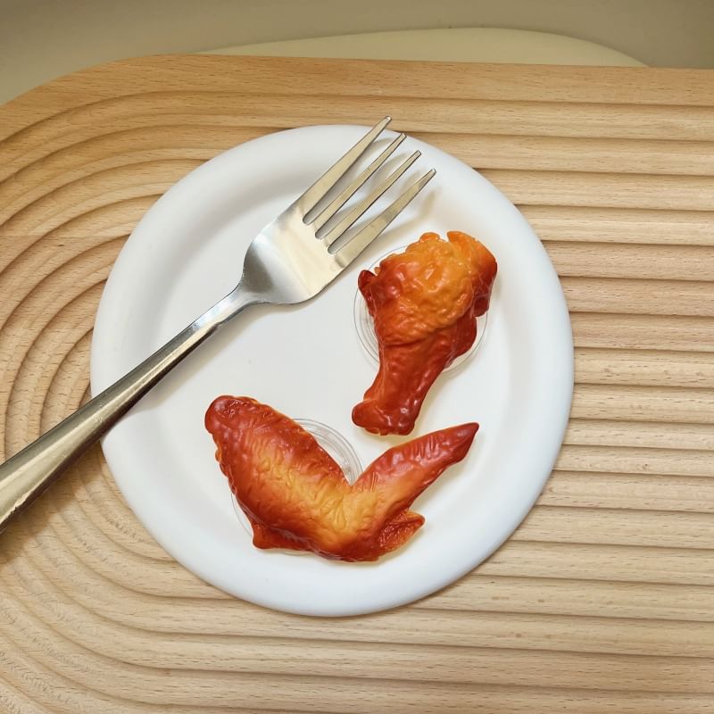 (Various Designs) Phone Wing Drumstick Plastic Chicken Stand Desktop / FashionChic