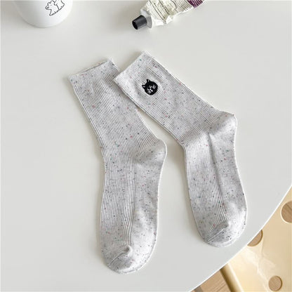 Dog Embroidered Socks SpreePicky