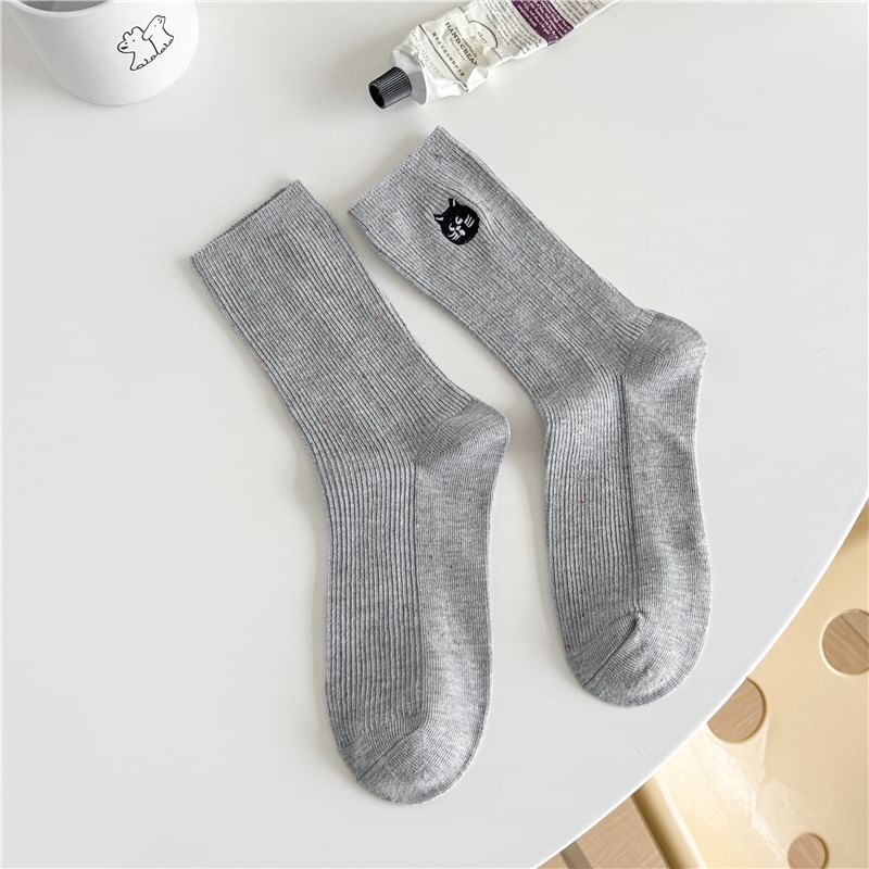 Dog Embroidered Socks SpreePicky