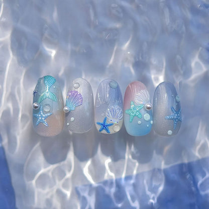 Starfish Nail Art Sticker SpreePicky