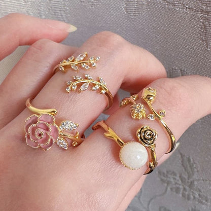 Floral Open Ring SpreePicky