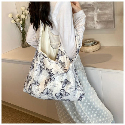 Butterfly Print Shopper Bag mySite